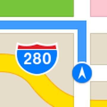 Maps iOS 7