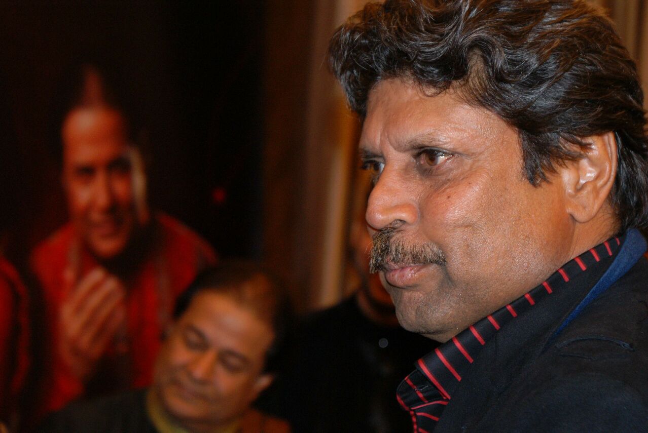 Kapil Dev in 2010. No free photographs of the 1983 match exist.