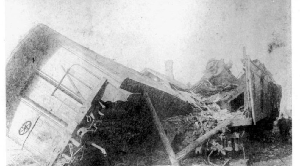 The wreckage at Kipton, Ohio, 1891