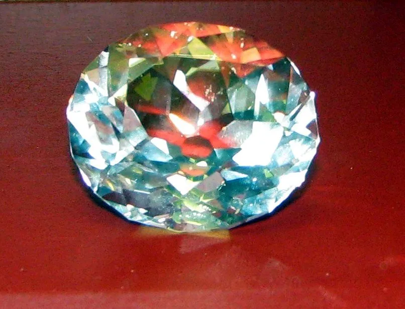 The Koh-i-Noor diamond, 105.6 carats, seized from the last Sikh ruler in 1849, still in the Tower of London