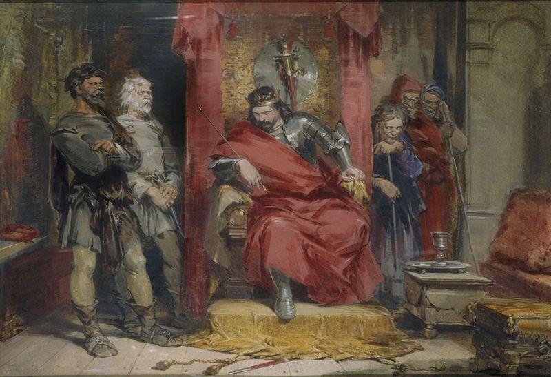 Macbeth instructs the murderers