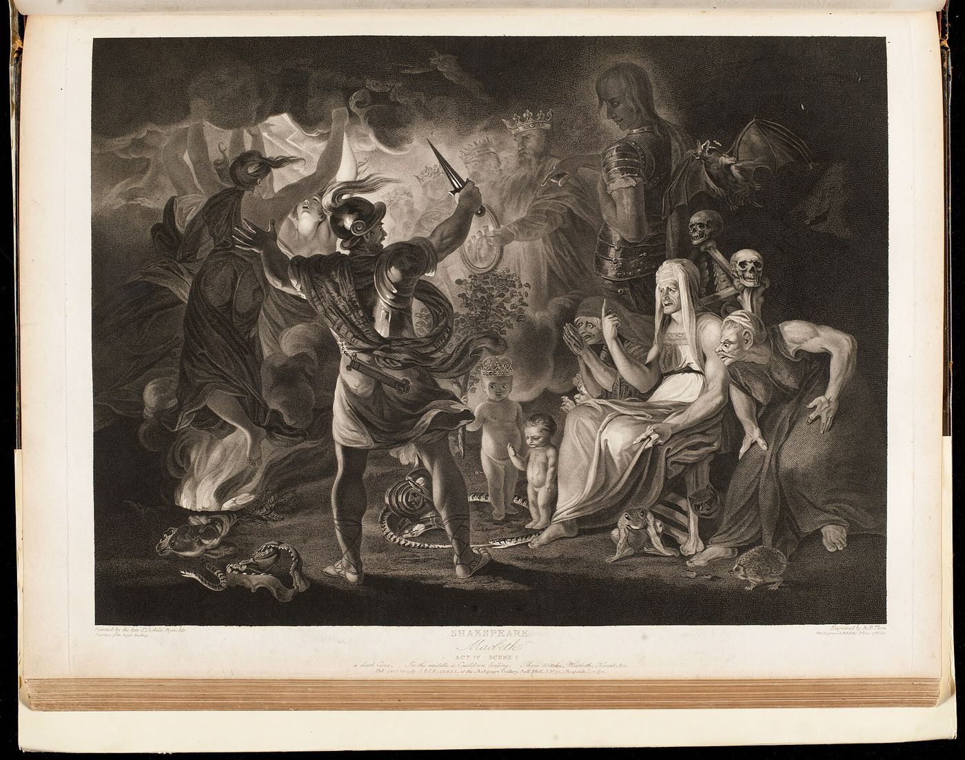 Macbeth, the witches and the cauldron