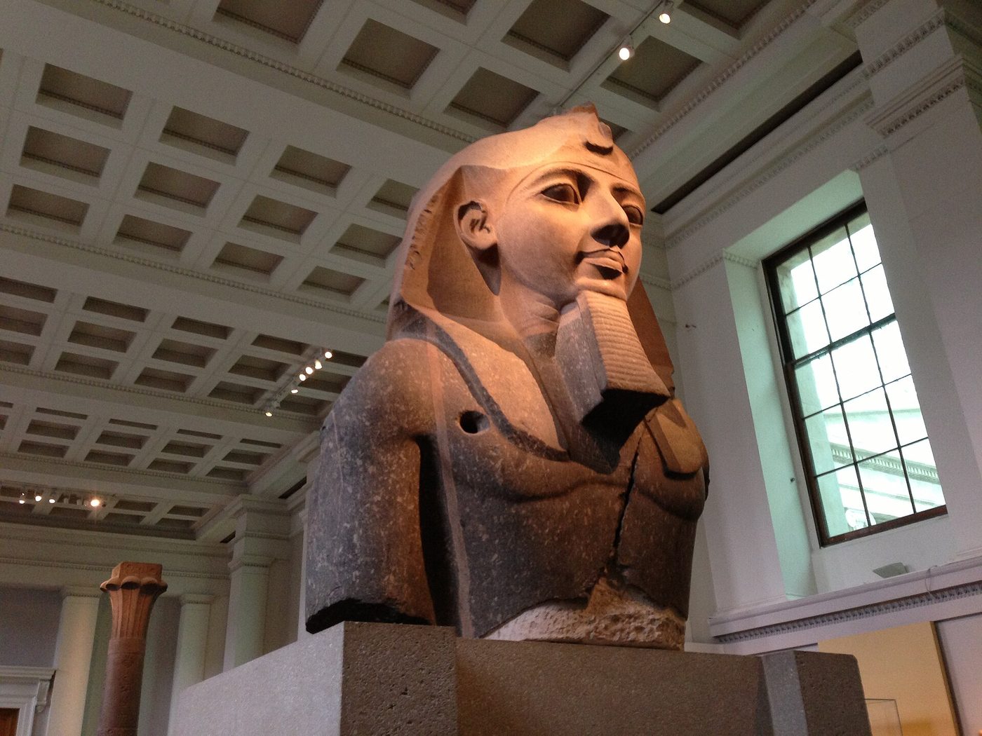 The Younger Memnon, a statue of Ramesses II that helped inspire Ozymandias, British Museum