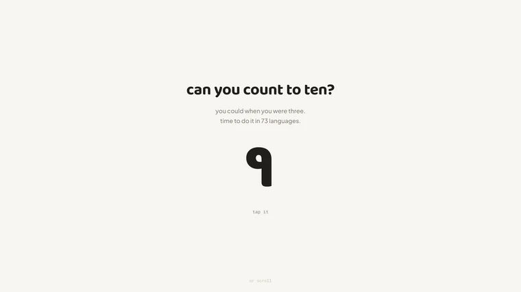 Count to Ten