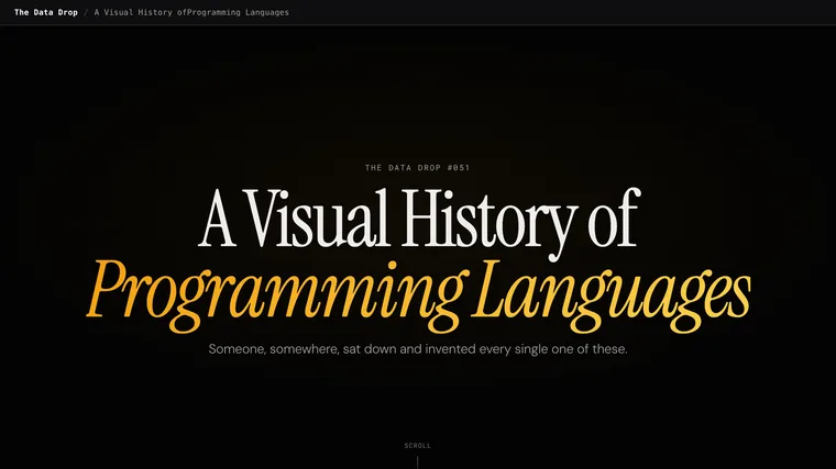 A Visual History of Programming Languages