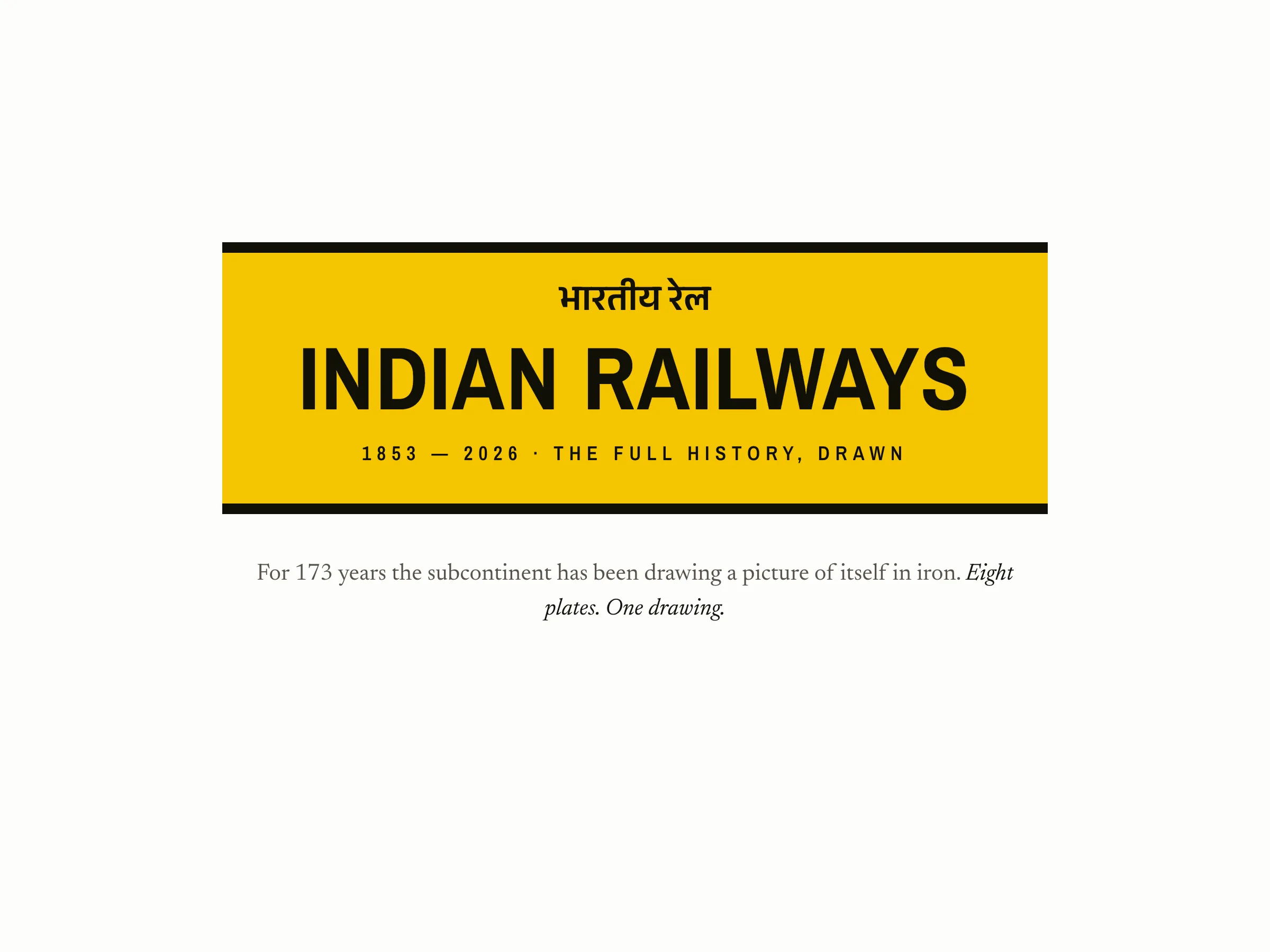 Indian Railways, 1853–2026