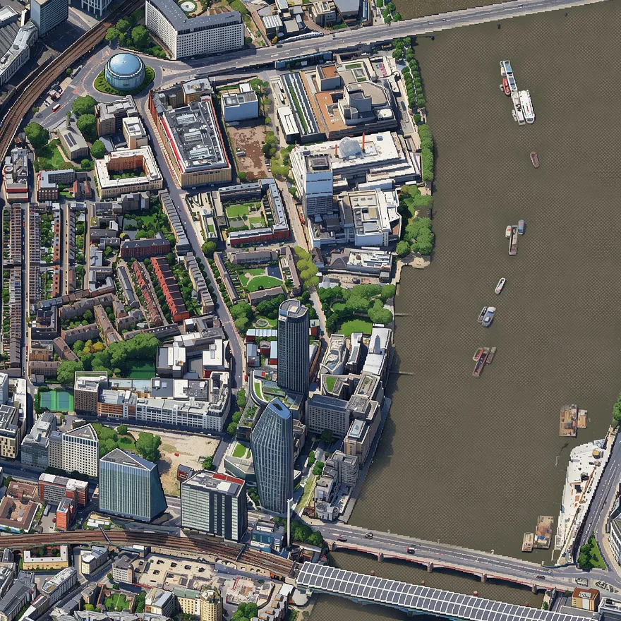 London, drawn