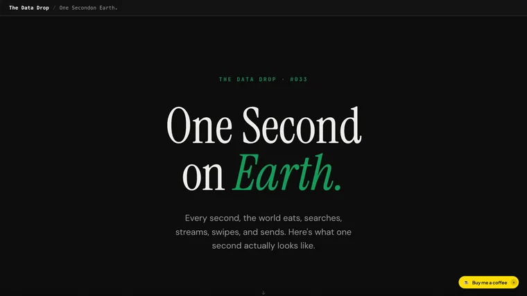 One Second on Earth