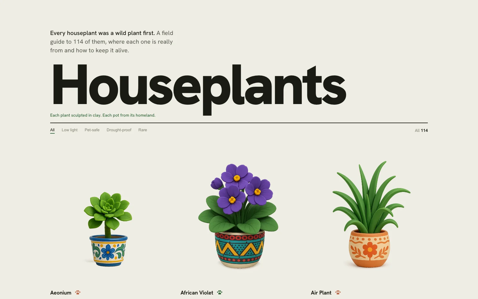 The Houseplant Atlas
