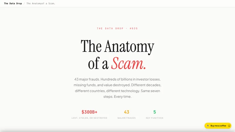 The Anatomy of a Scam