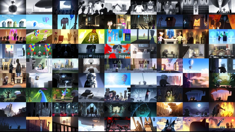 Up’s colour script