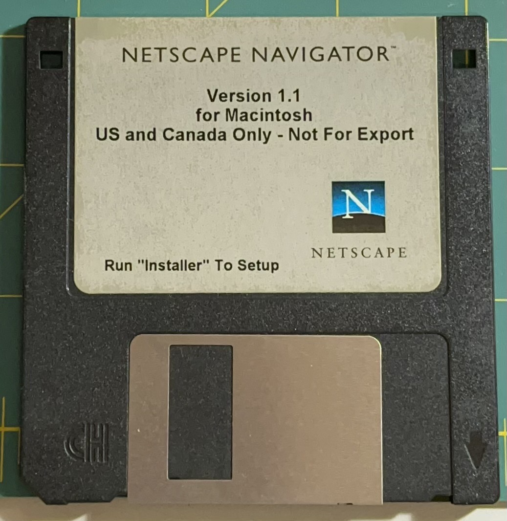 Navigator 1.1 for the Mac, 