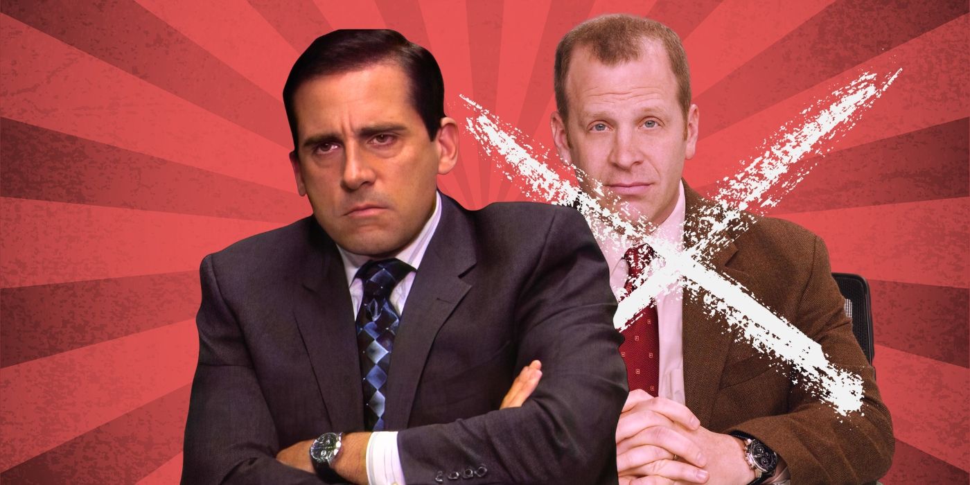 Michael Scott and Toby Flenderson