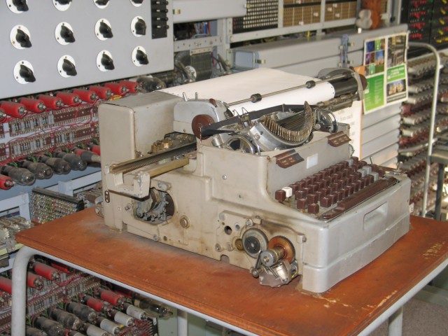 The rebuilt Colossus computer at Bletchley Park
