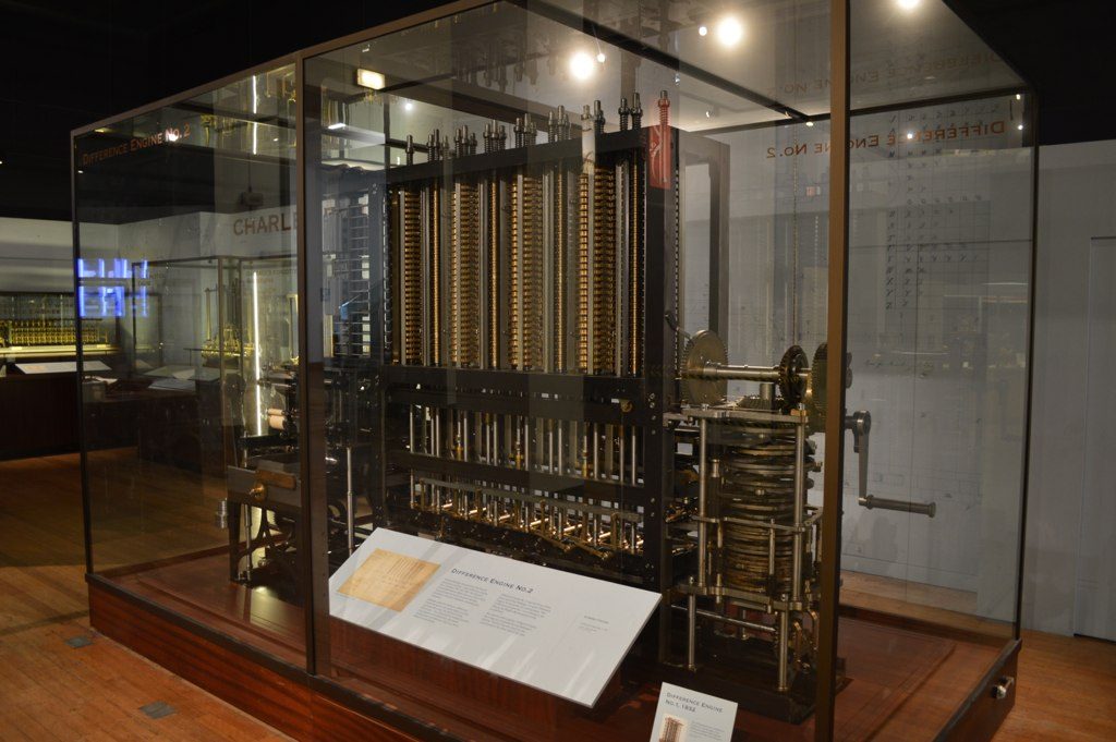 Babbage's Difference Engine No. 2 at the Science Museum, London