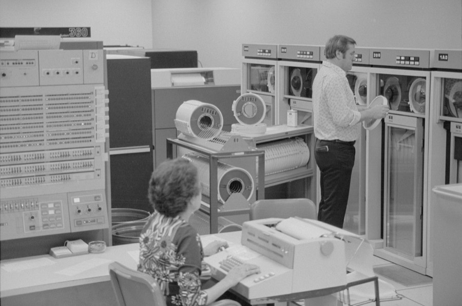 IRS computer centre, Martinsburg, West Virginia, 1960s