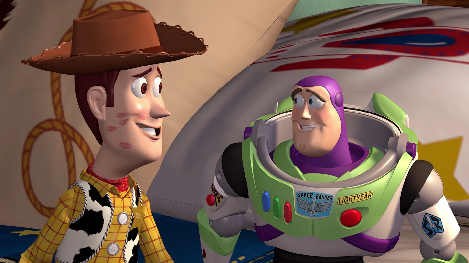 Woody and Buzz, Toy Story (1995)