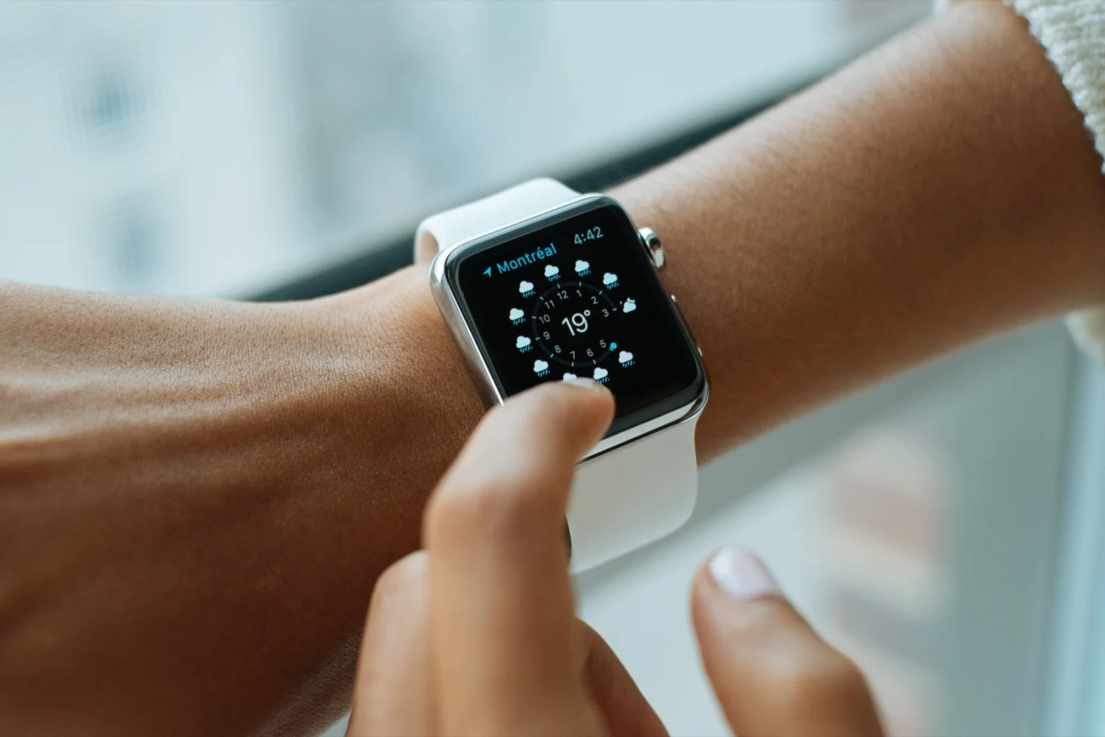 An Apple Watch