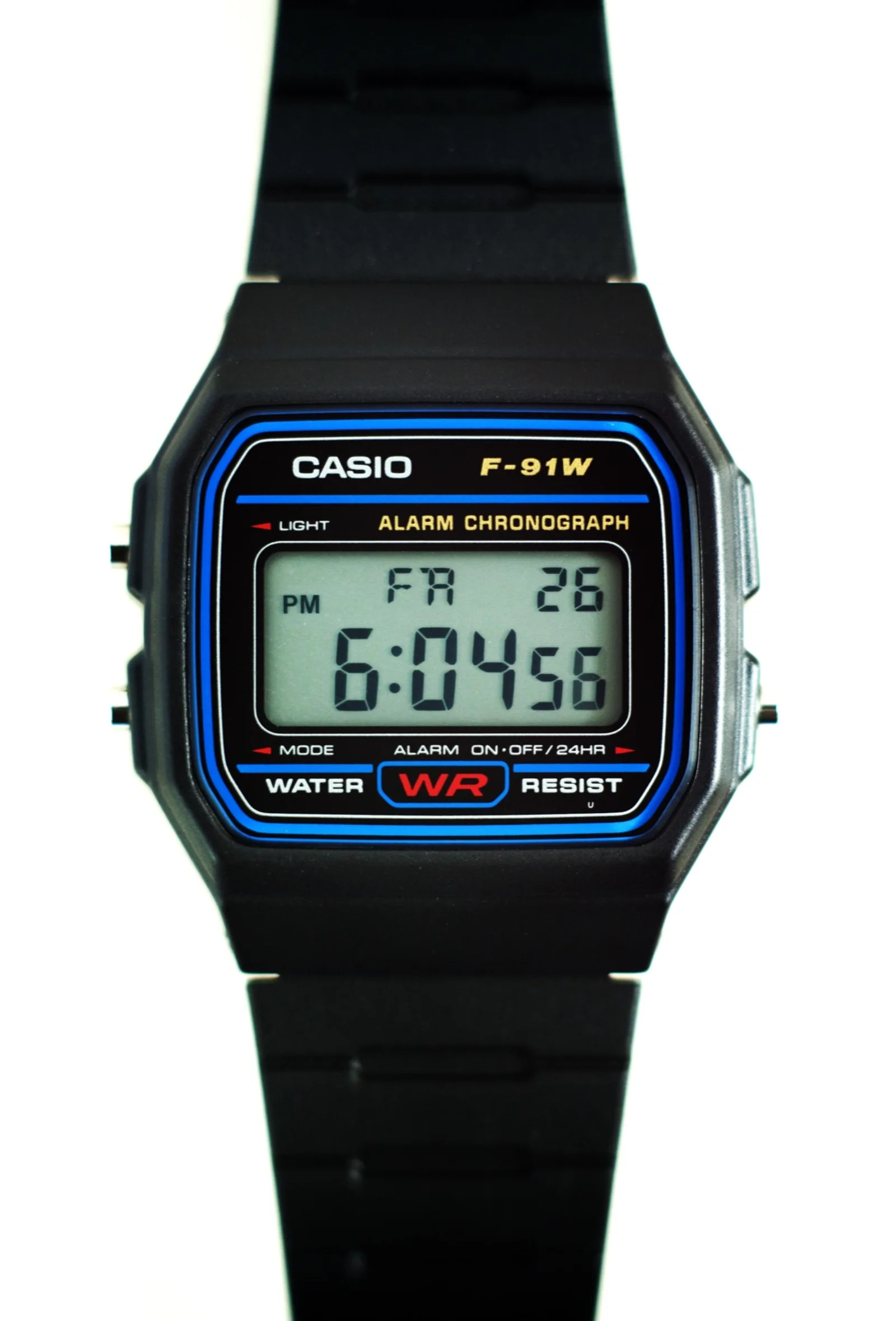 A Casio F-91W